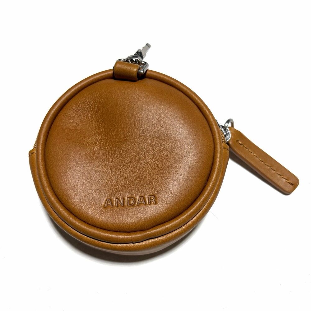 Andar The Little Pouch Camel Tan Leather